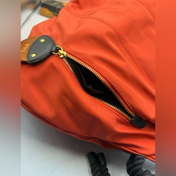 🆕 SEE BY CHLOE 🧿 NWOT Flo Shoulder Bag, Red Nylon - Picture 8 of 15